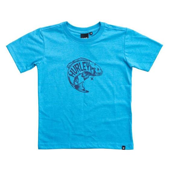 Imagem de Camiseta Hurley Big Fish Infantil Azul