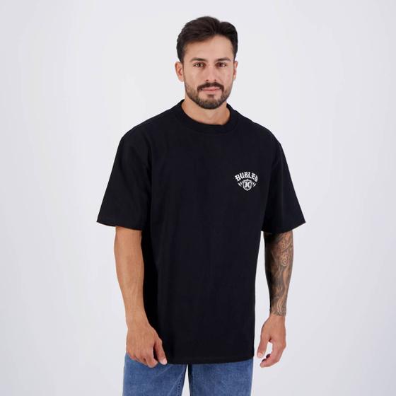 Imagem de Camiseta Hurley Brasão Preta