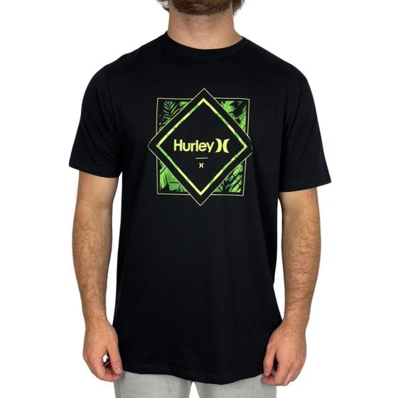 Imagem de Camiseta Hurley Foliage Preto