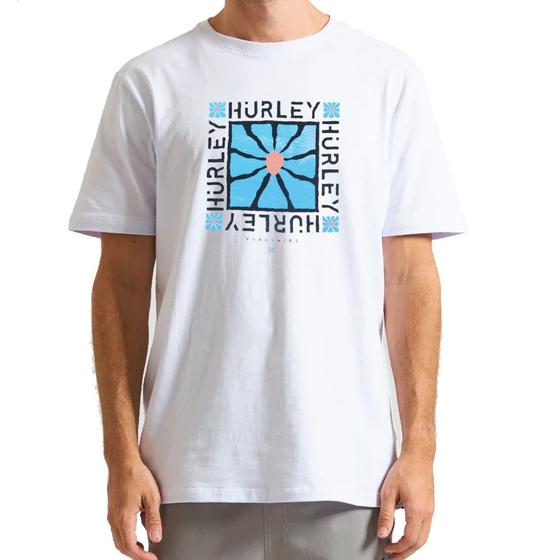 Imagem de Camiseta Hurley Silk Flower Branca