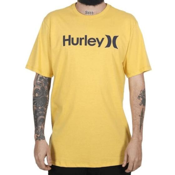 Imagem de Camiseta Hurley Silk O&O Solid - Amarelo