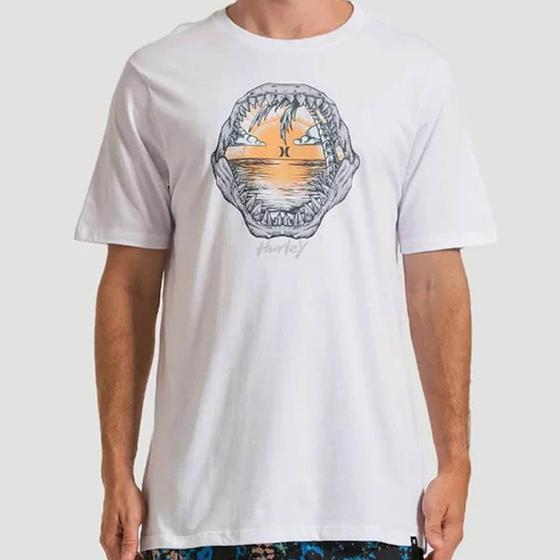 Imagem de Camiseta Hurley Silk Shark Branco