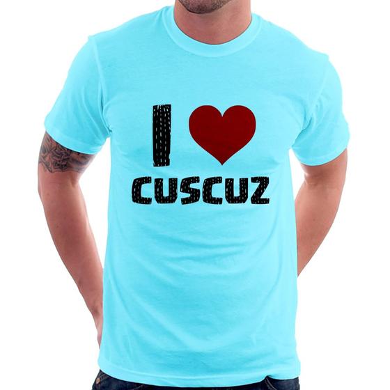 Imagem de Camiseta I love cuscuz - Foca na Moda