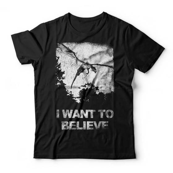 Imagem de Camiseta I Want To Believe In Dragons