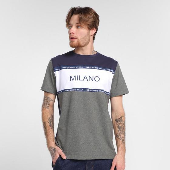 Camiseta Industrie Milano Masculina Menor preço em Camiseta Industrie Milano Masculina