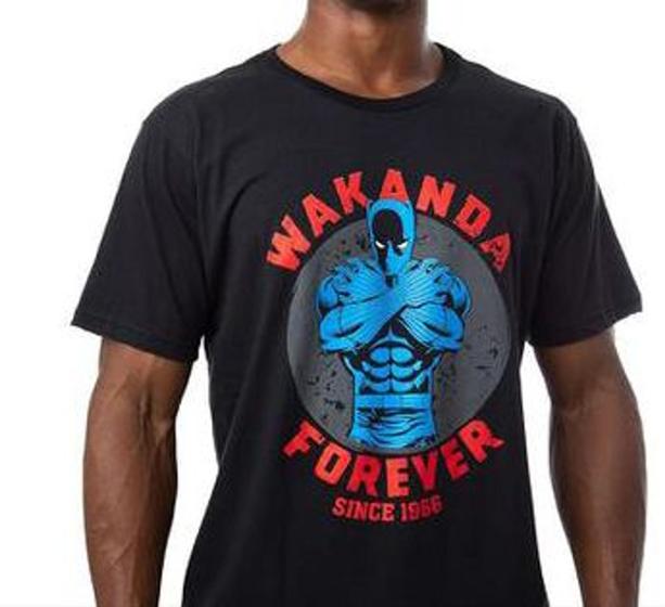 Imagem de Camiseta inf wakanda forever asfalto