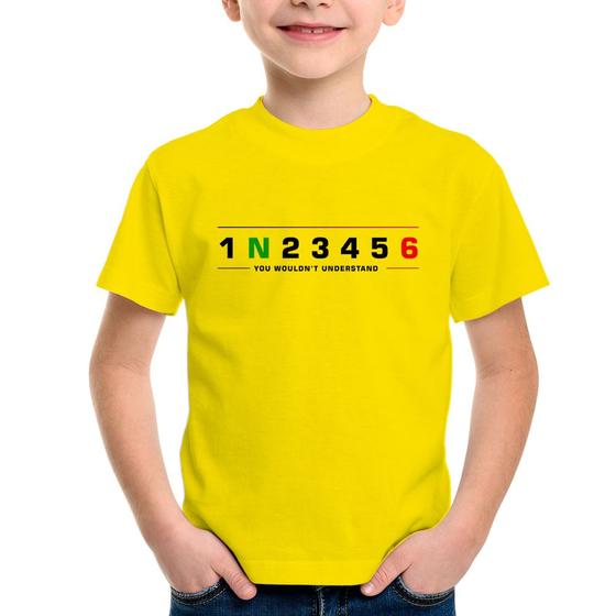 Imagem de Camiseta Infantil 1 N 2 3 4 5 6 You Wouldn't Understand - Foca na Moda