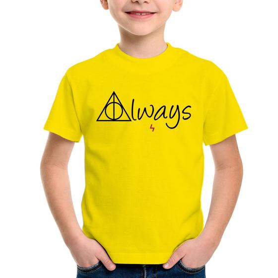 Imagem de Camiseta Infantil Always - Foca na Moda