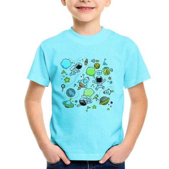 Imagem de Camiseta Infantil Astronauta - Foca na Moda