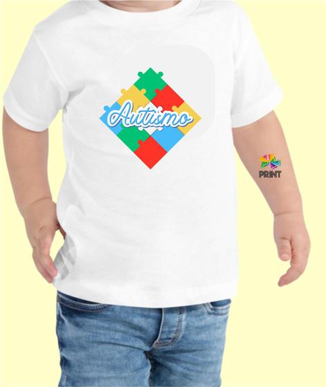 Imagem de Camiseta Infantil AUTISMO Est. 5.13 - Autista Zlprint