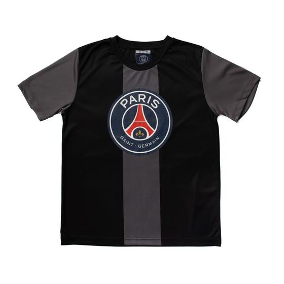 Imagem de Camiseta Infantil Balboa Paris Saint Germain Preto/Cinza