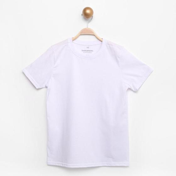 Camiseta Infantil Basicamente Easy Care Menor preço em Camiseta Infantil Basicamente Easy Care