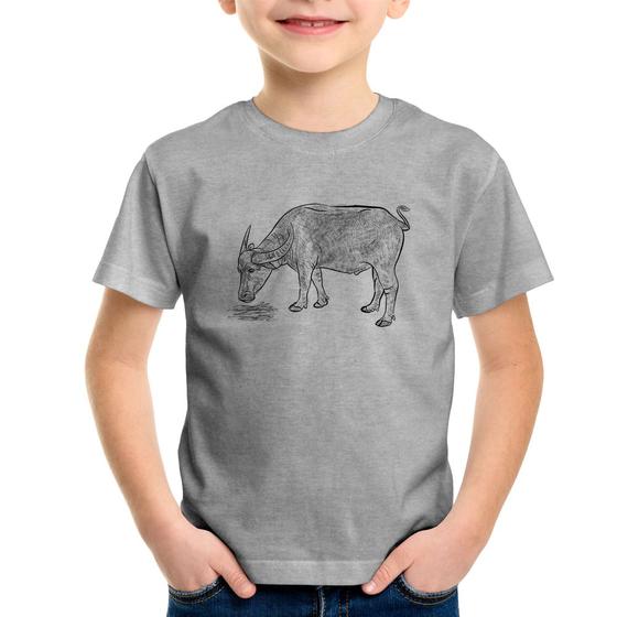 Imagem de Camiseta Infantil Búfalo - Foca na Moda