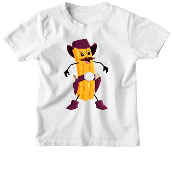 Imagem de Camiseta Infantil Churros cowboy