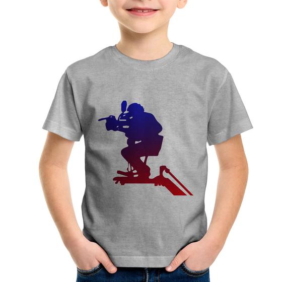 Imagem de Camiseta Infantil Cinegrafista - Foca na Moda