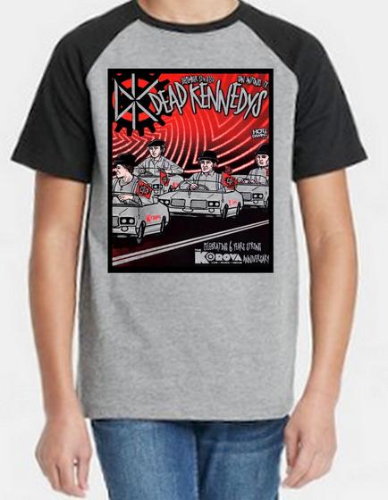 Imagem de Camiseta Infantil Dead Kennedys Laranja Mecanica