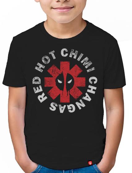 Imagem de Camiseta Infantil Deadpool Banda