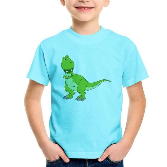 Imagem de Camiseta Infantil Dinossauro - Foca na Moda