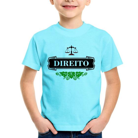 Imagem de Camiseta Infantil Direito Beer Logo - Foca na Moda