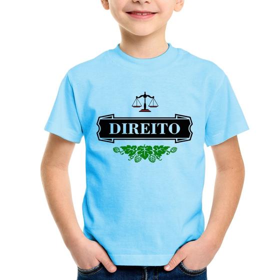 Imagem de Camiseta Infantil Direito Beer Logo - Foca na Moda