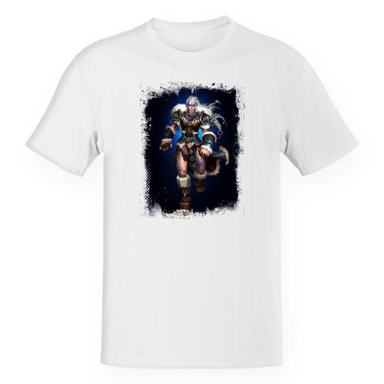 Imagem de Camiseta Infantil Divertida Empires and Puzzles Heroi Skadi