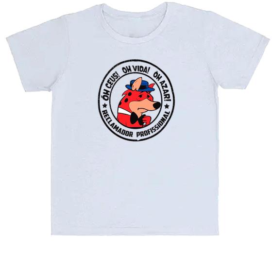 Imagem de Camiseta Infantil Divertida Reclamador profissional