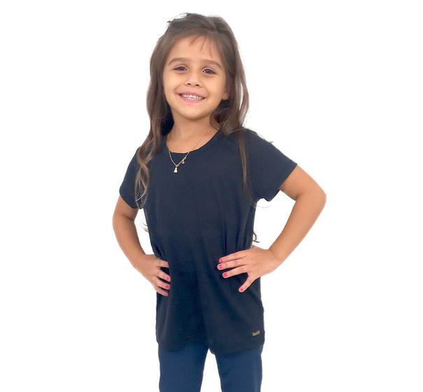 Imagem de Camiseta Infantil Dry Best Fit Preta