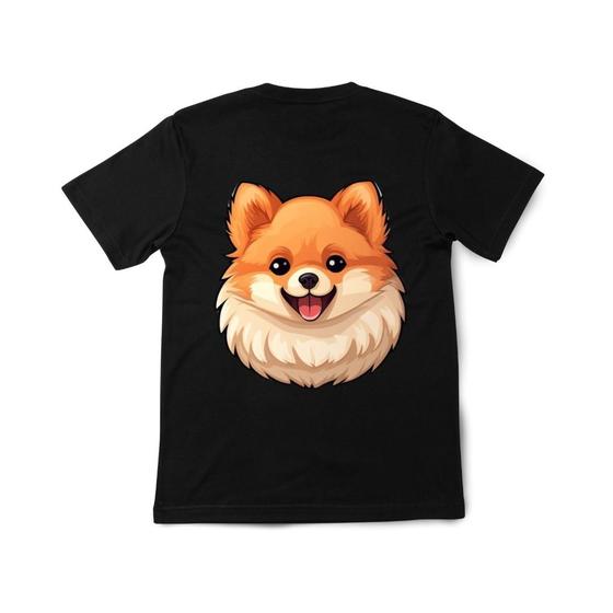 Imagem de Camiseta infantil e Adulto Meu Pet Spitz Dog Blusa 100% Algodão Envio imediato