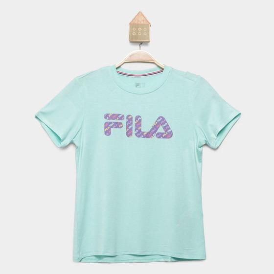 Imagem de Camiseta Infantil Fila Letter Slim Menina