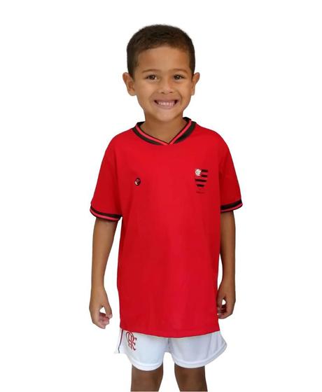 Imagem de Camiseta Infantil Flamengo Vermelha Oficial - Torcida Baby