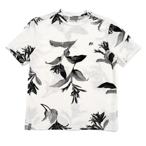 Imagem de Camiseta Infantil FreeSurf Grey Flower