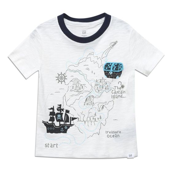 Imagem de Camiseta Infantil GAP Pirata Masculina