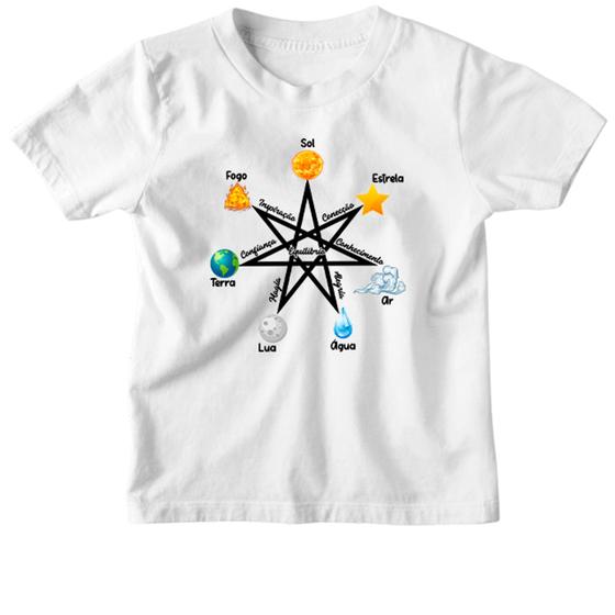 Imagem de Camiseta Infantil Heptagrama oraculo