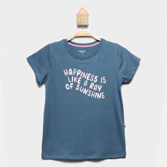 Imagem de Camiseta Infantil Hering Happiness Menina