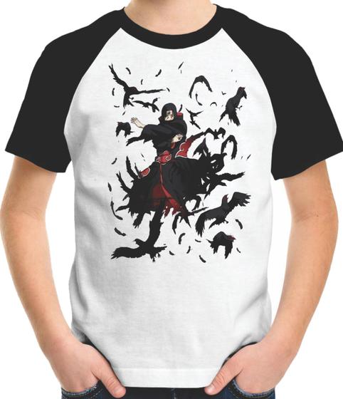 Imagem de Camiseta Infantil Itachi Usando Edo Tensei