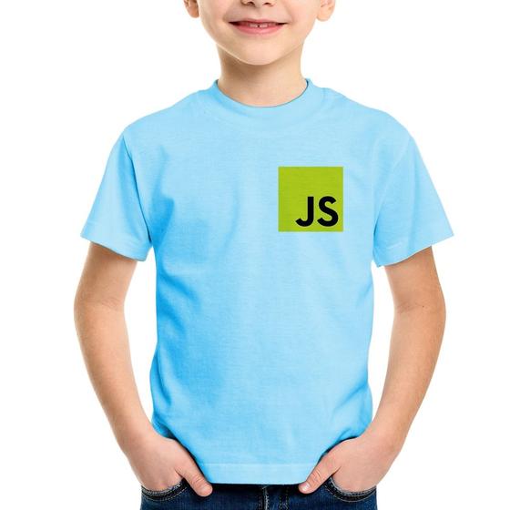 Imagem de Camiseta Infantil JavaScript - Foca na Moda