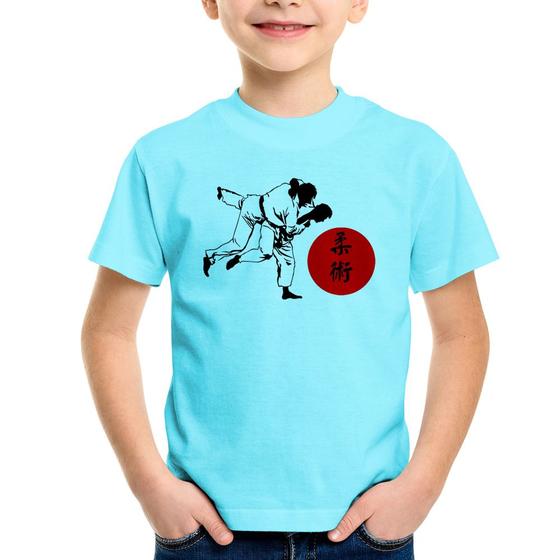 Imagem de Camiseta Infantil Jiu Jitsu Judô Artes Marciais - Foca na Moda