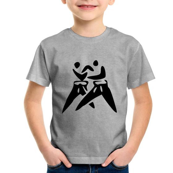 Imagem de Camiseta Infantil Judô Jiu Jitsu - Foca na Moda