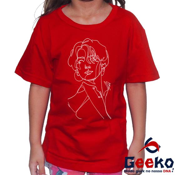 Imagem de Camiseta Infantil Jungkook 100% Algodão BTS K-pop JK Geeko