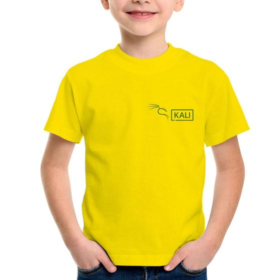 Imagem de Camiseta Infantil Kali Linux - Foca na Moda