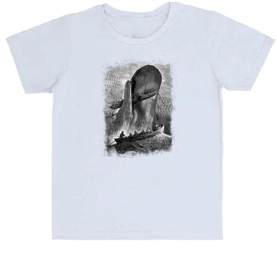 Imagem de Camiseta Infantil Lendas do Mar Moby Dick 01