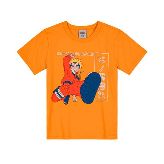 Imagem de Camiseta infantil manga curta estampado naruto ref:25485 12/16