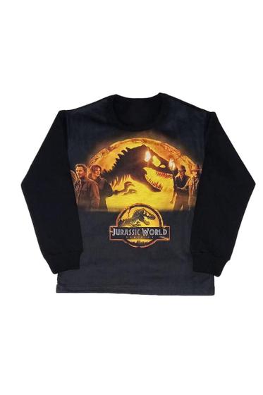 Imagem de Camiseta infantil manga longa jurassic park