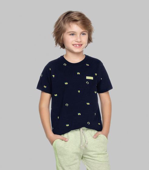 Imagem de Camiseta Infantil Masculina Gamer Trick Nick Azul