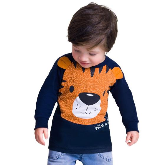 Imagem de Camiseta Infantil Masculina Kyly Meia Malha