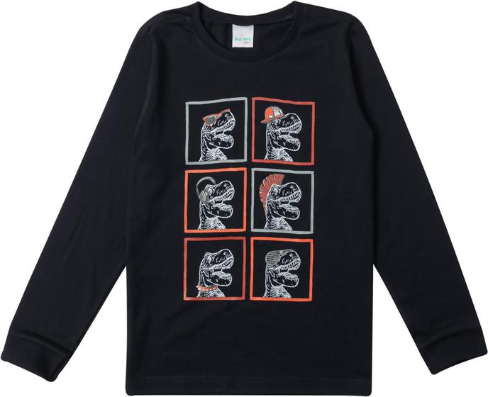 Camiseta Infantil Masculina Malwee Kids Manga Longa Menor preço em Camiseta Infantil Masculina Malwee Kids Manga Longa