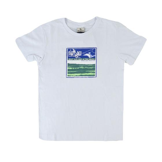 Imagem de Camiseta Infantil Masculina Nicoboco MC Branco - 17664