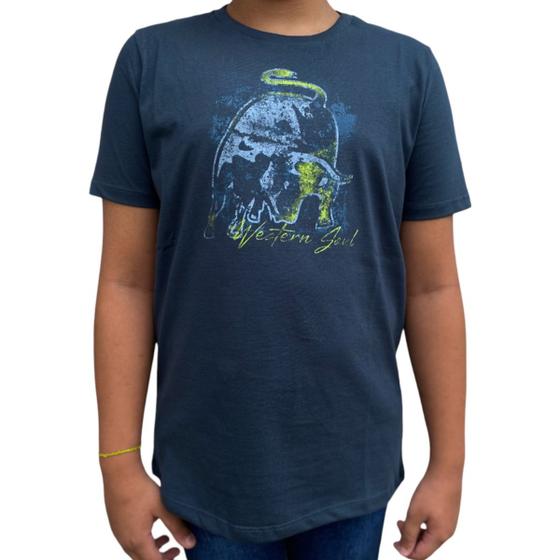 Imagem de Camiseta Infantil Masculina Tassa Cinza 51831