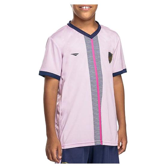 Imagem de Camiseta Infantil Masculino Penalty MC Futebol Rosa - 310727