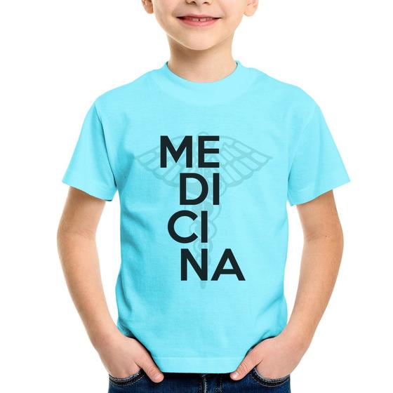 Imagem de Camiseta Infantil Medicina Estudante - Foca na Moda